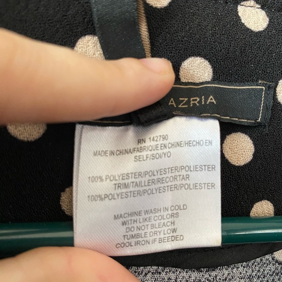 Bcbg Maxazria polka dot zip up jacket - Picture 5 of 8